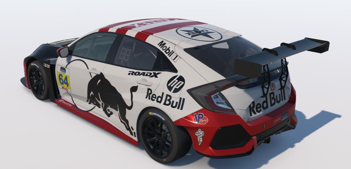 Preview of Red Bull/Caltex Honda Civic Type R TCR by Ronald Lawson2