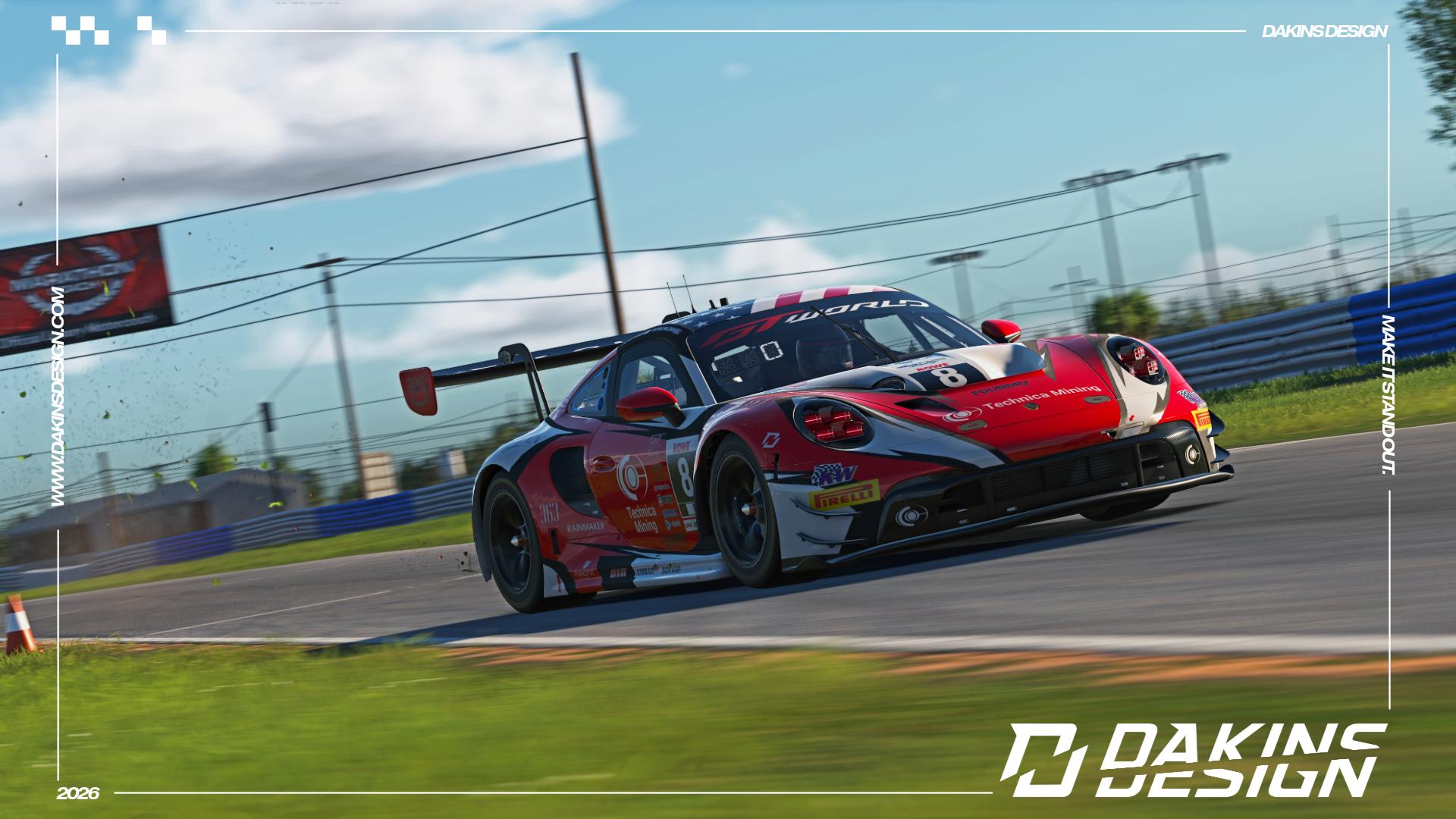 Preview of OFFICIAL McCann Racing x Technica Mining Porsche 911 992.2 GT3-R GT World Challenge America PRO by Jason Dakins