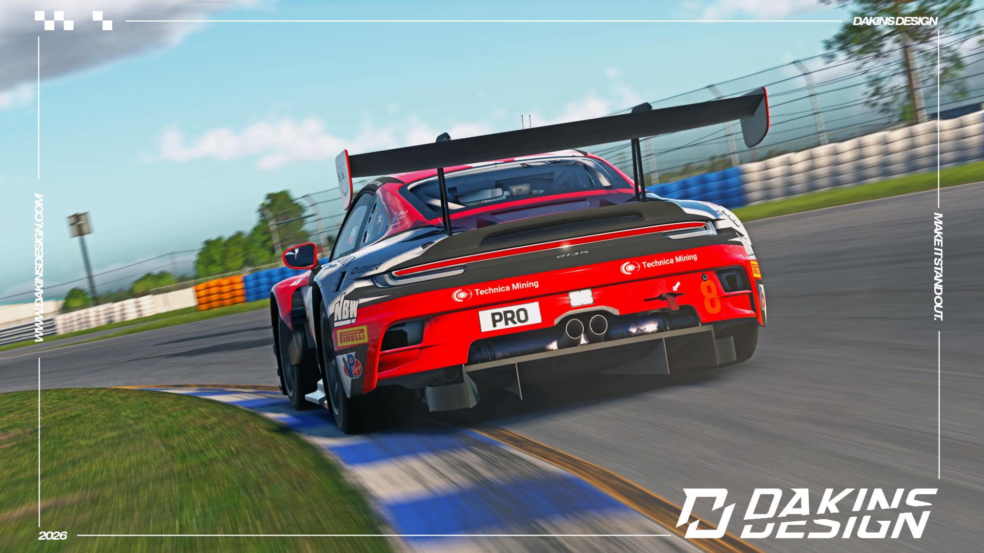 Preview of OFFICIAL McCann Racing x Technica Mining Porsche 911 992.2 GT3-R GT World Challenge America PRO by Jason Dakins
