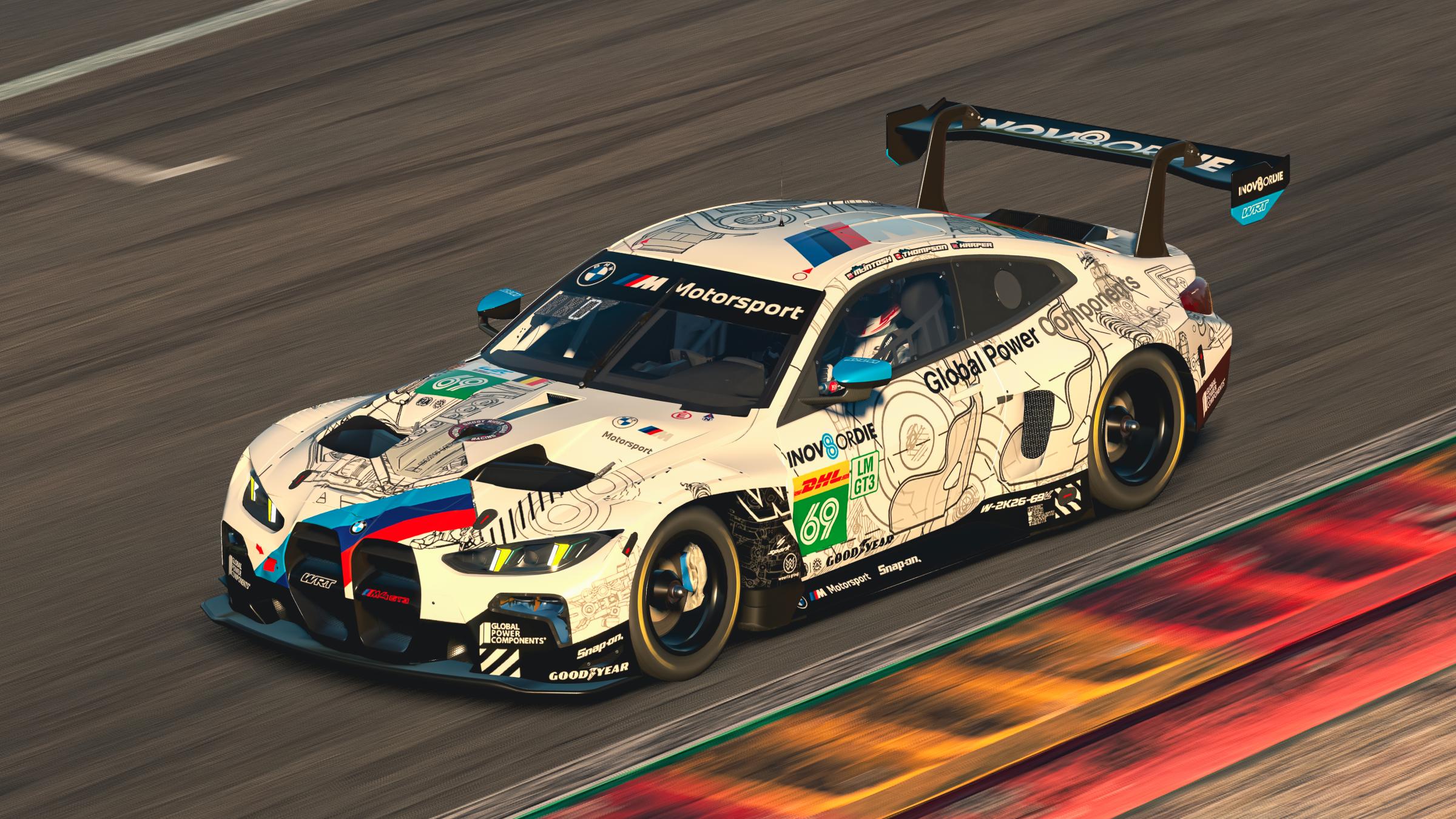 Preview of 2026 WEC 6 Hours of Spa-Francorchamps — #69 WRT BMW M4 GT3 EVO by Ghost Rider Squad