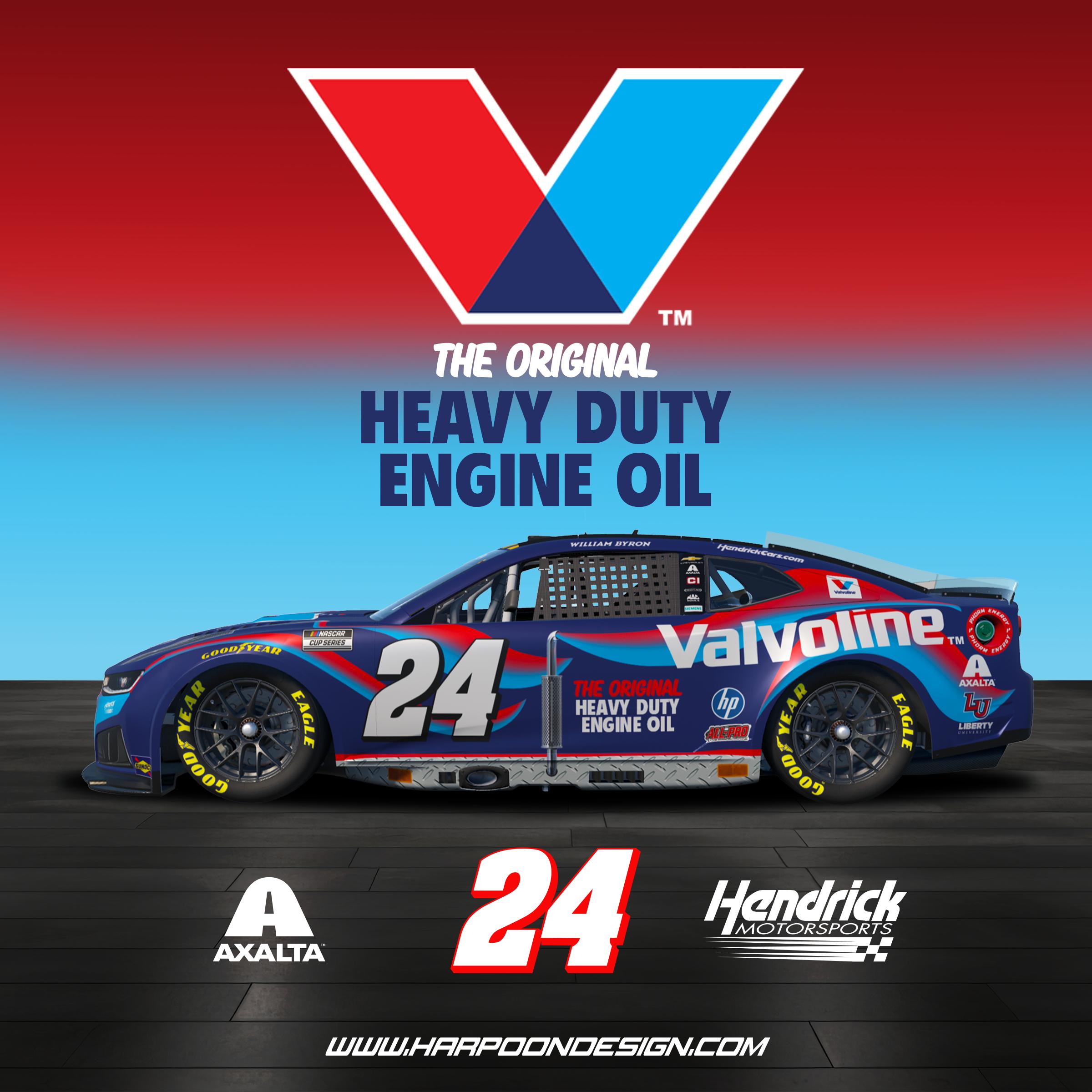 Preview of 2026 William Byron Valvoline Heavy Duty Chevrolet No Num by Brantley Roden