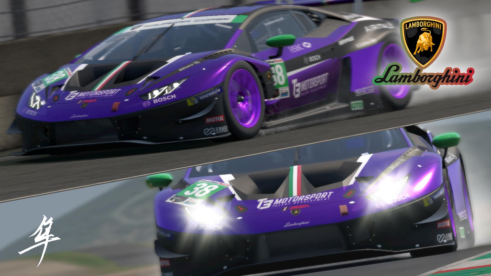 Preview of Lamborghini Huracan GT3 EVO-VIOLET Edition by Hayato Iwashita