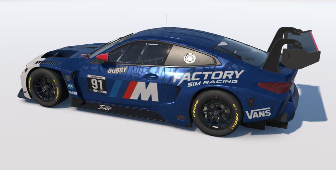 Preview of BMW M Satin Blue Factory Sim Racing by Jordyn P.
