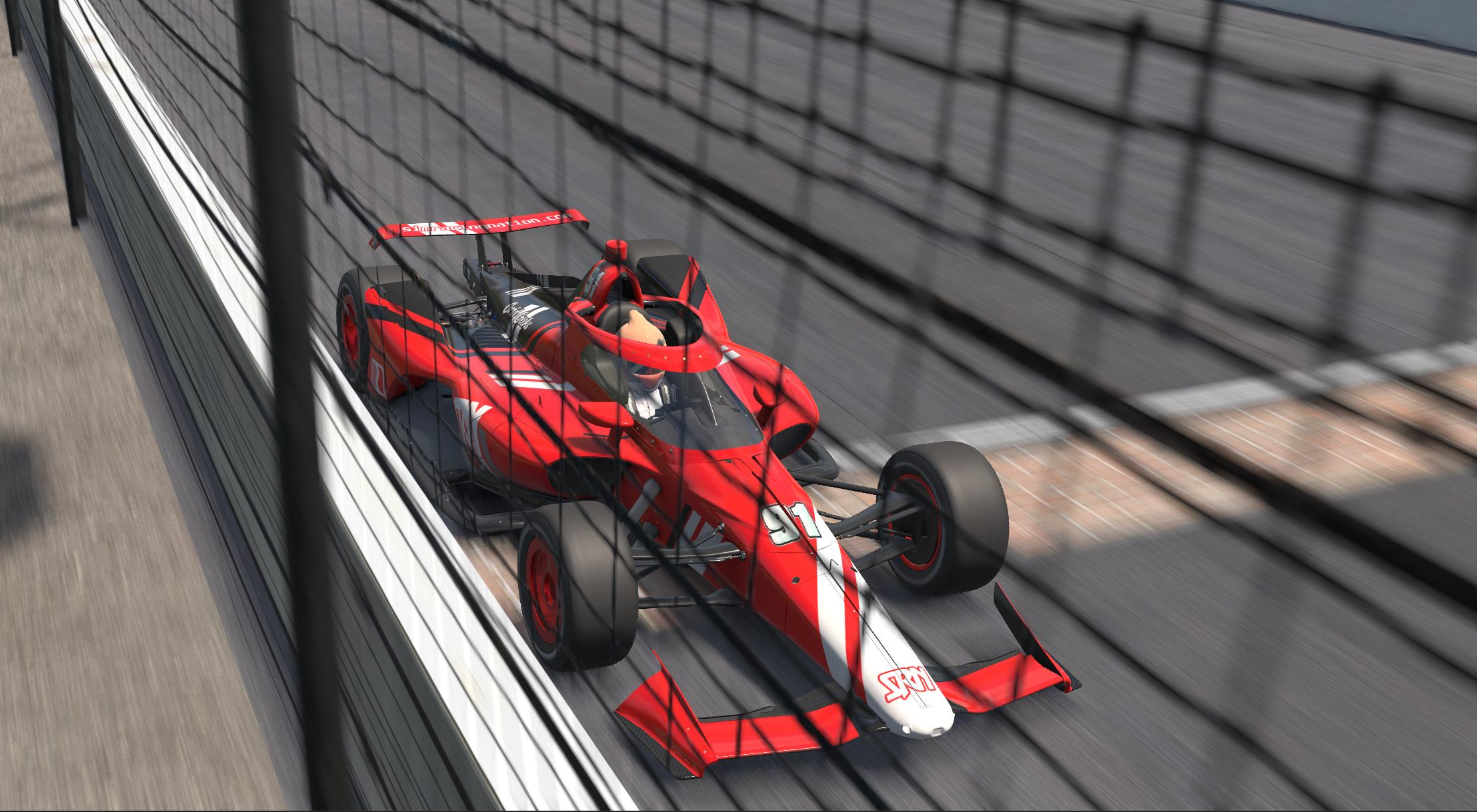 Preview of SRN Dallara IR18 Indycar by Alan S.