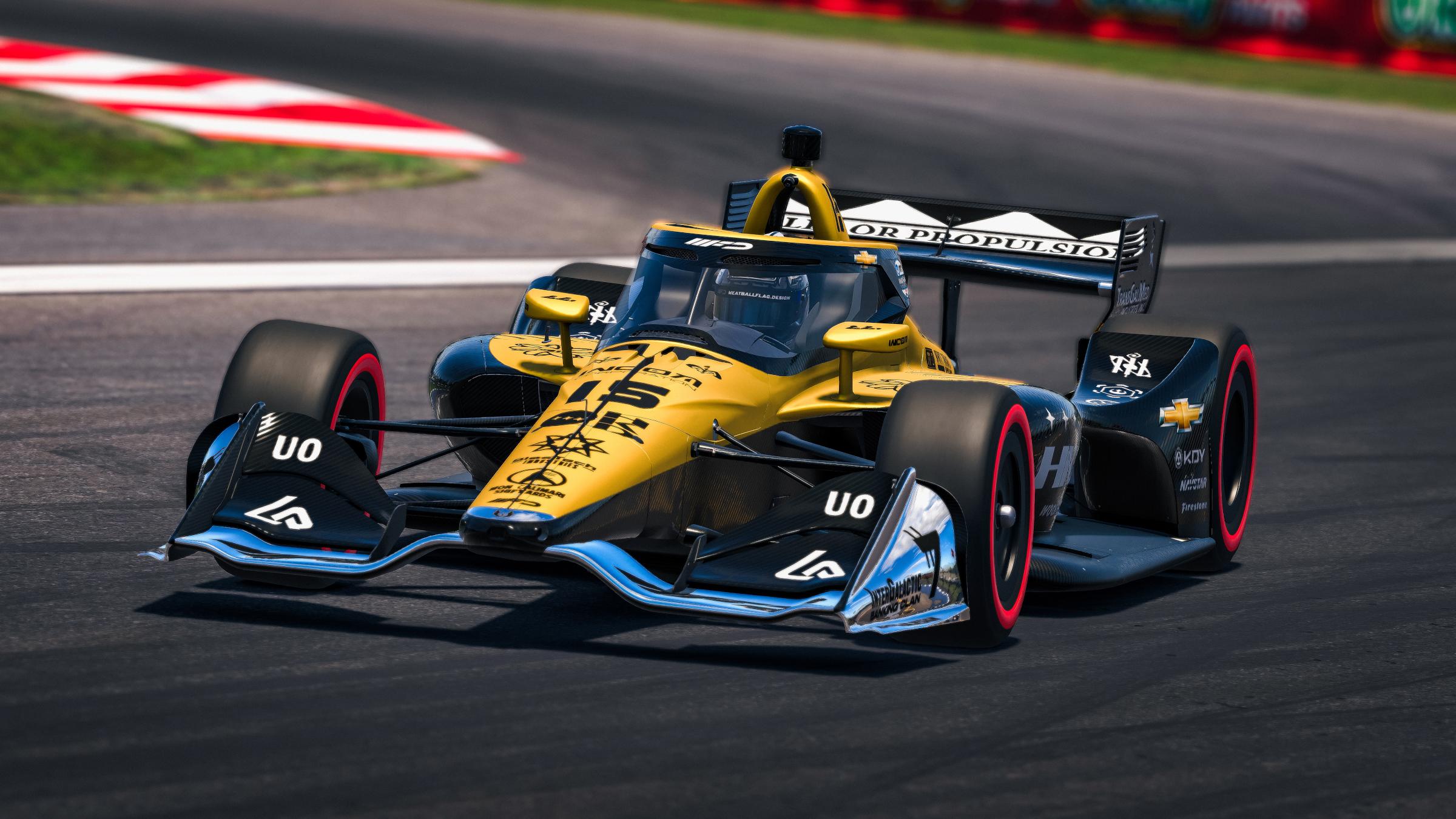 Preview of N-1 Starfighter IndyCar IR18 by Anthony Zych