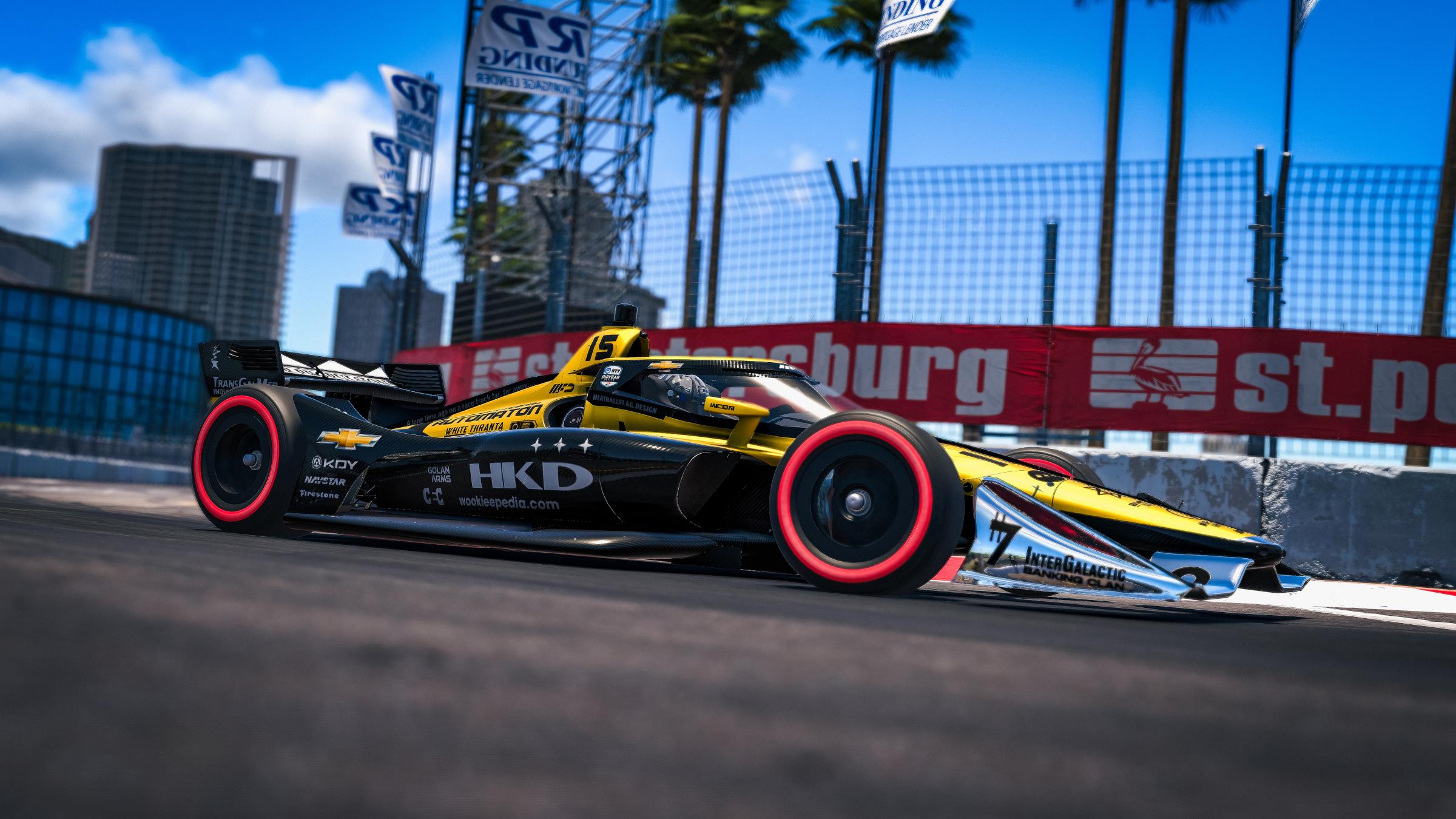 Preview of N-1 Starfighter IndyCar IR18 by Anthony Zych