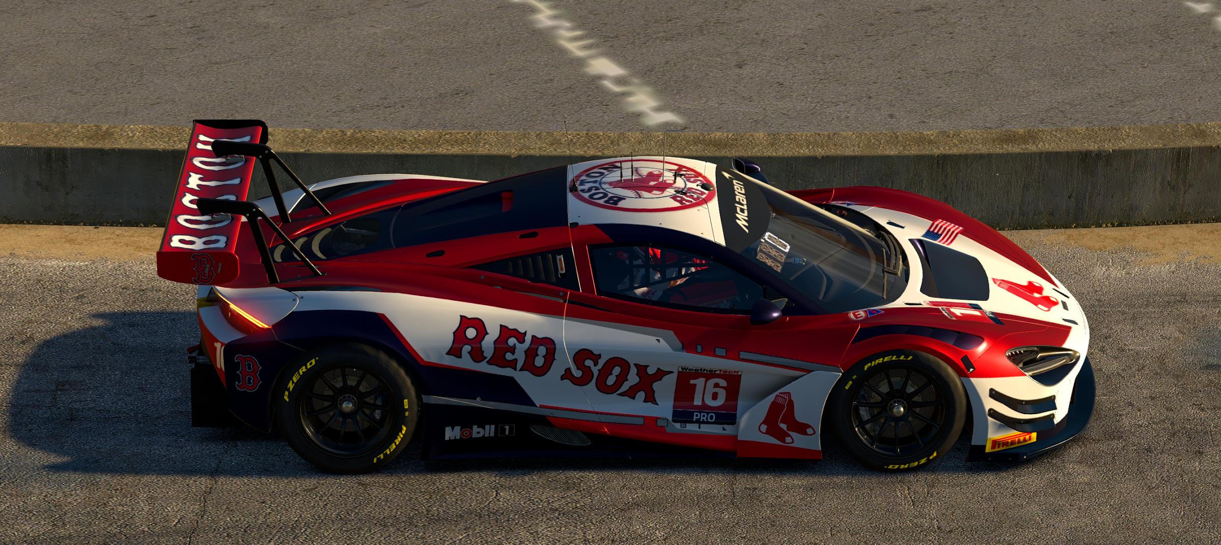 Preview of McLaren 720s GT3 EVO Boston Red Sox by Scott N.