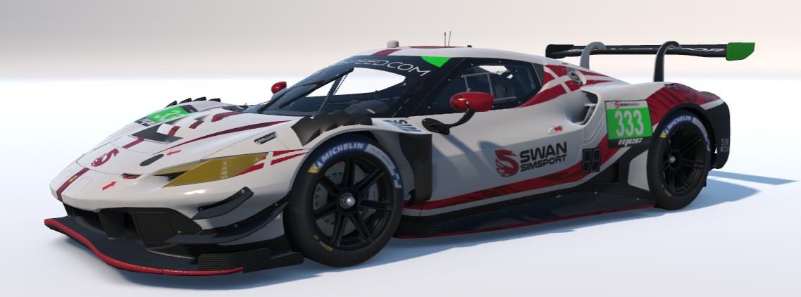 Preview of Swan SimSport MEC Ferrari GT3 by Marius J Hibma