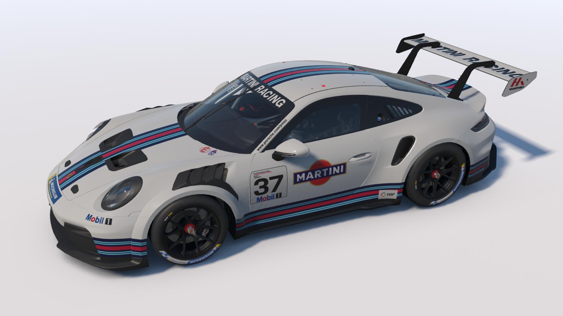 Preview of Porsche 911 Cup (992.2) Martini Racing by David S.
