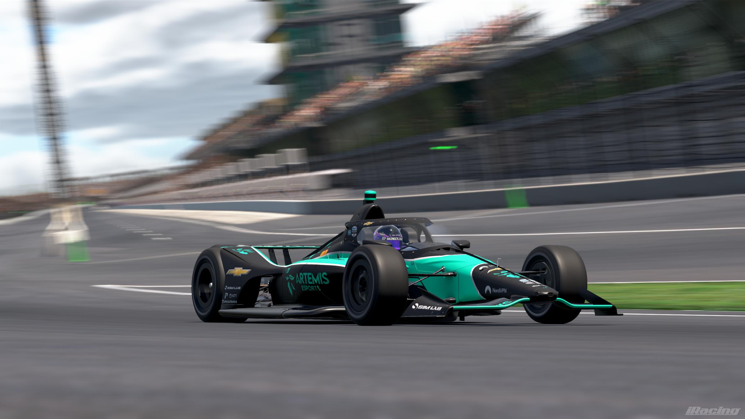Preview of Artemis Esports Dallara IR18 Indycar by Lucas Hoitsma