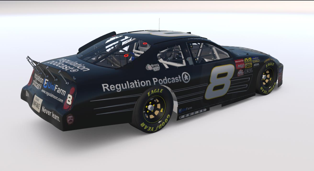 Preview of Regulation Podcast Chevrolet Monte Carlo Super Speedway (No Number) by Will Bangs
