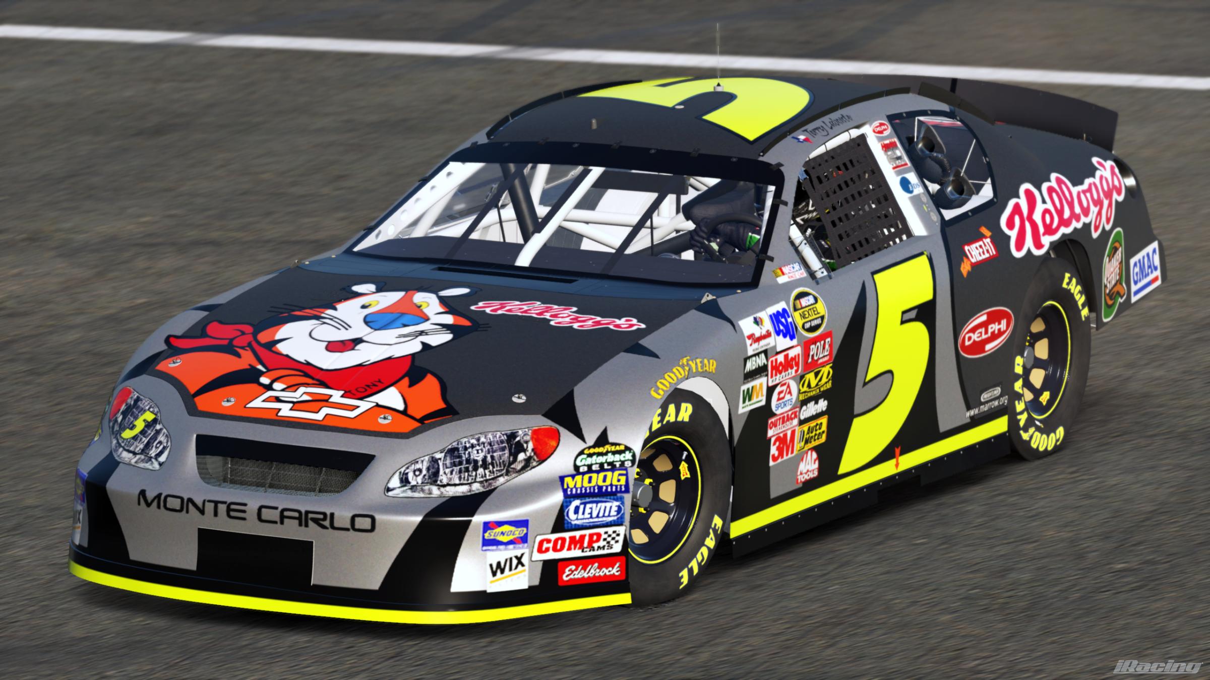 Preview of Terry Labonte 2004 Kelloggs/ Hendrick 20th Anniversary (Custom #) by Gary P.