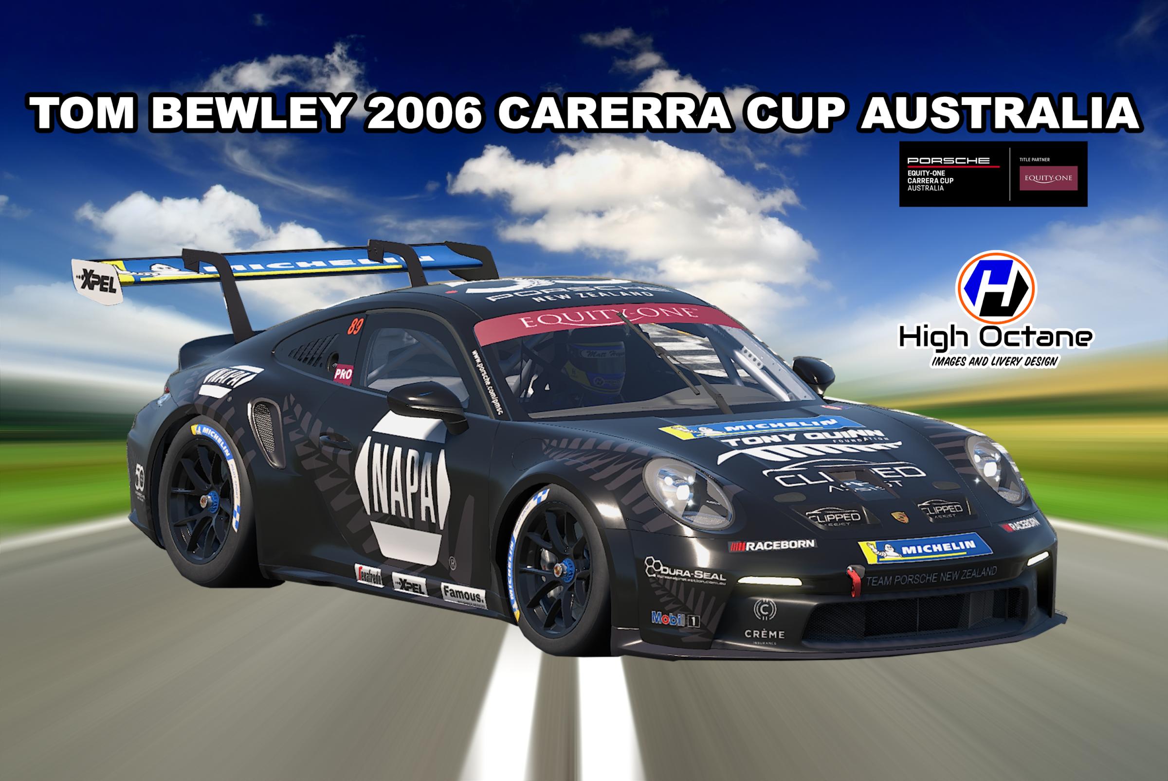 Preview of Tom Bewley 2026 Carerra Cup Australia by Matt Heywood