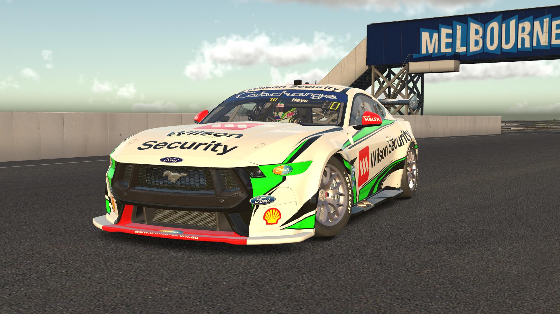 Preview of (Retro) Wilson Security Racing (Dick Johnson Racing) - 2013 - Car #12- Driven by:- Chaz Mostert by Brad Heys