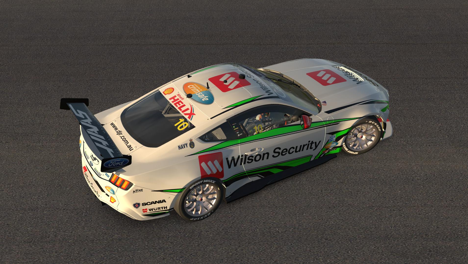 Preview of (Retro) Wilson Security Racing (Dick Johnson Racing) - 2013 - Car #12- Driven by:- Chaz Mostert by Brad Heys