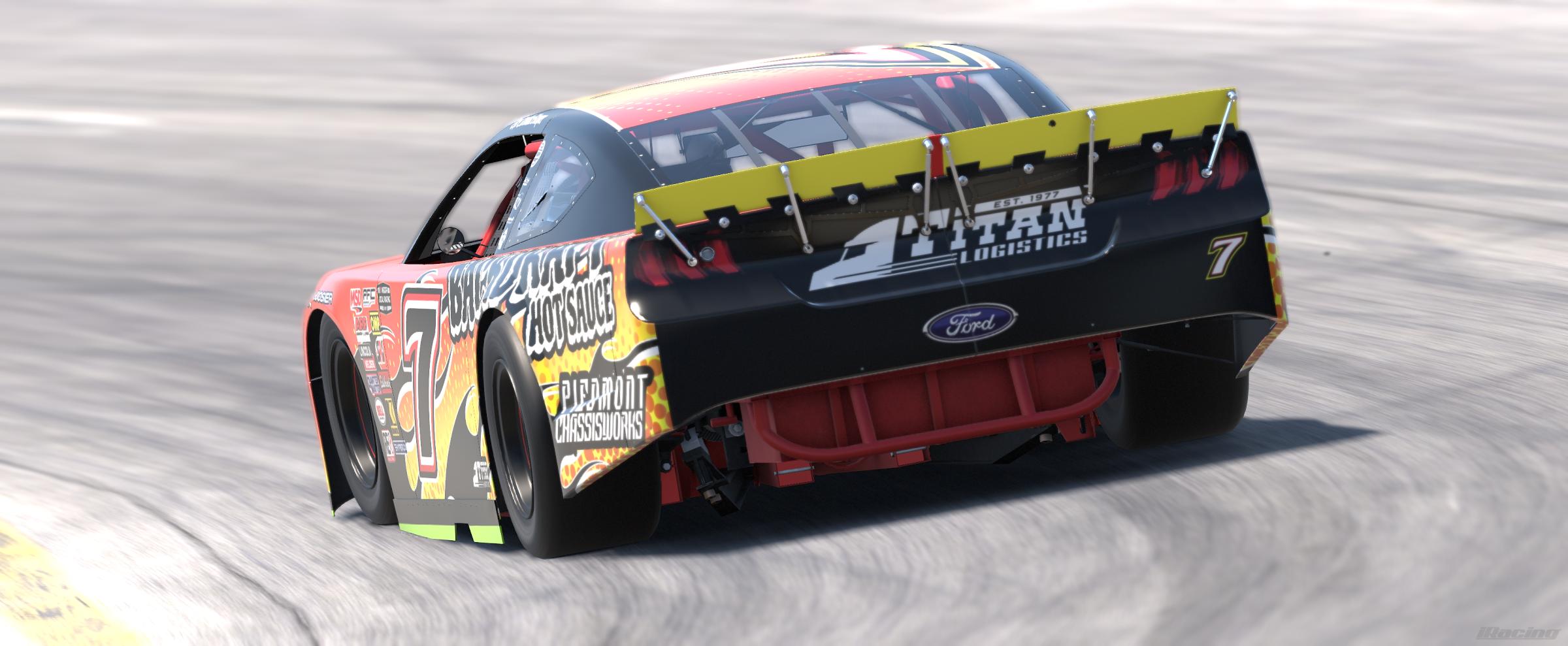 Preview of Backdraft Hot Sauce Ford Mustang [Fictional]  by Guy Driggers