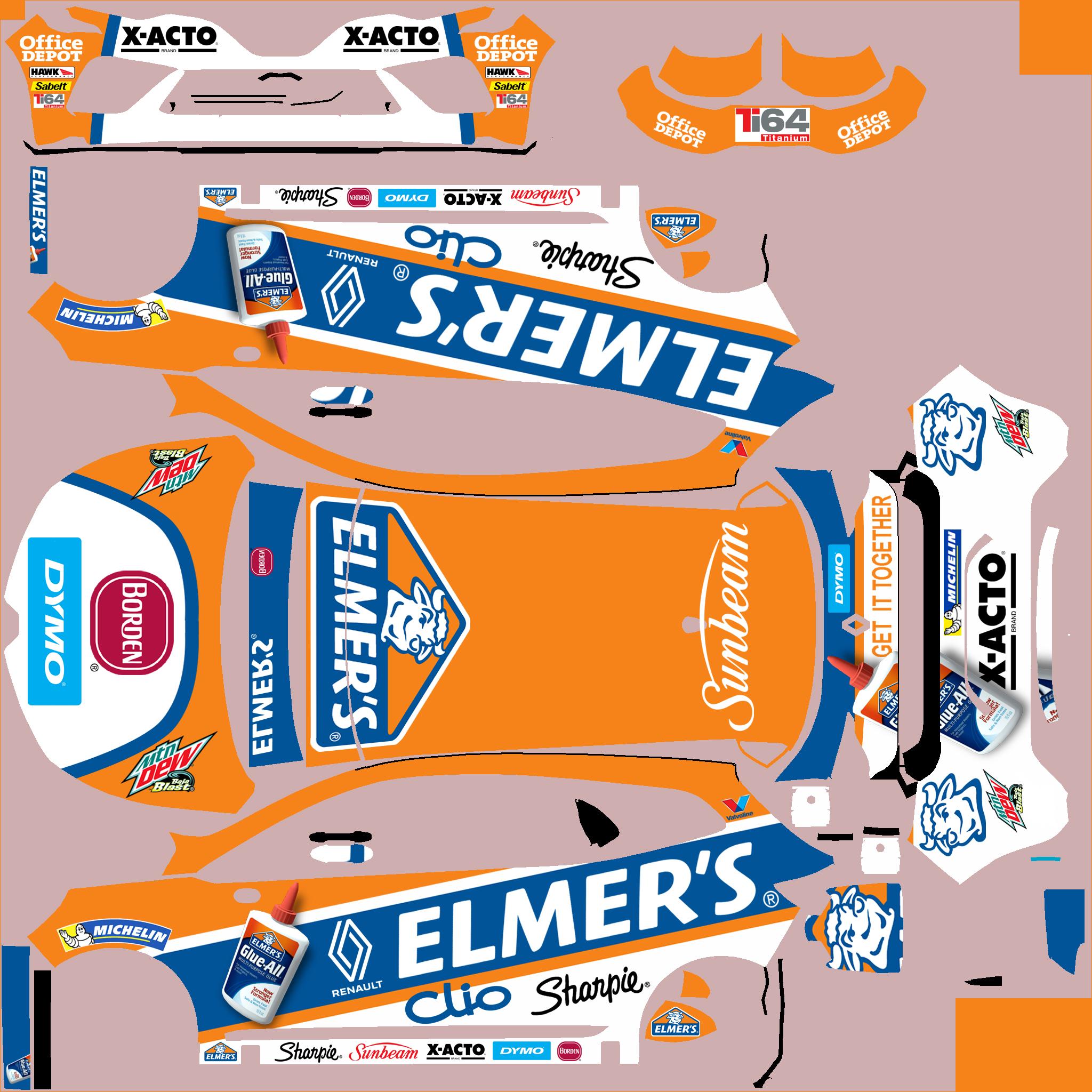 Preview of Renault Clio Elmers by Clyde Coman