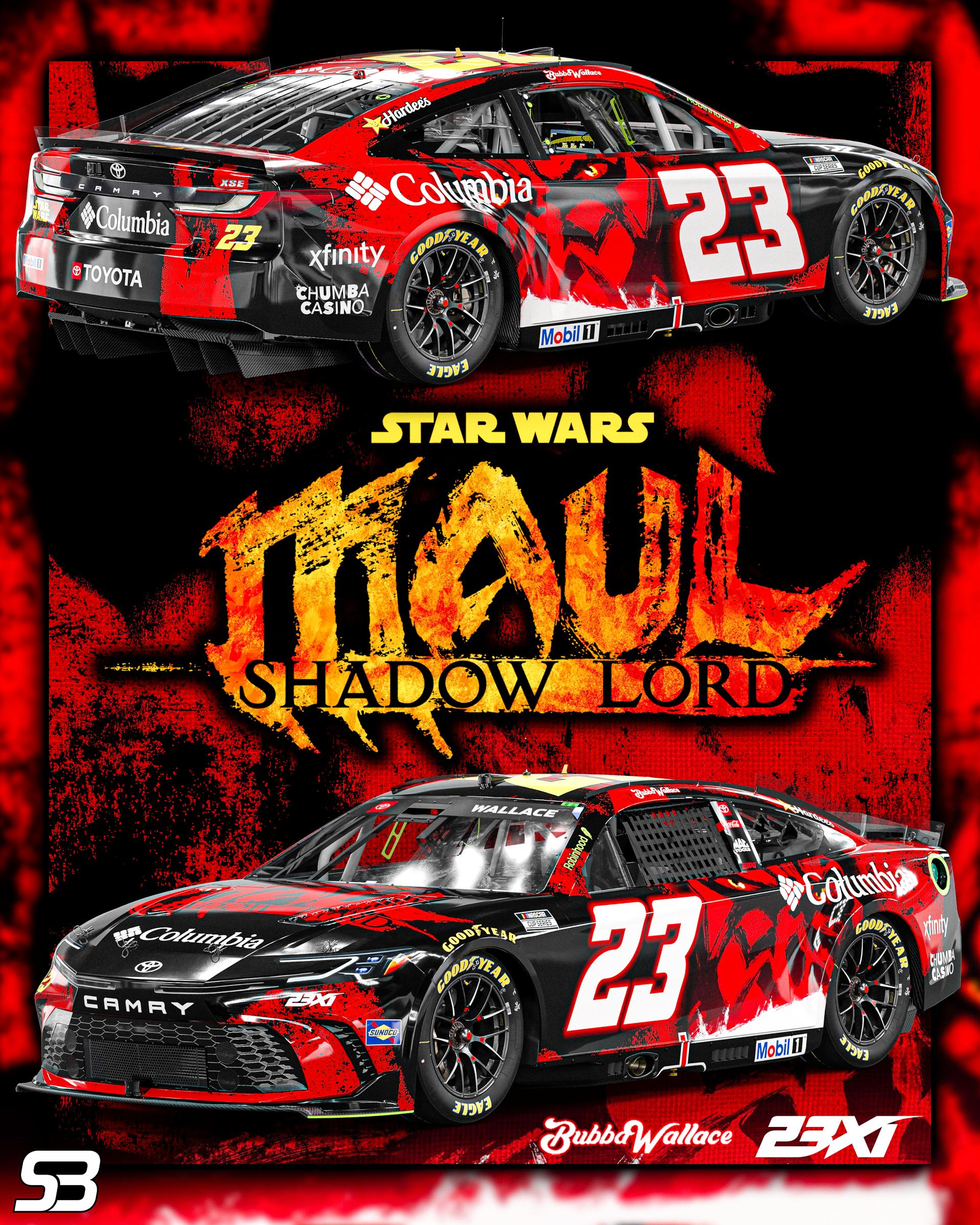 Preview of Bubba Wallace - Star Wars Maul: Shadow Lord by Bradley I.