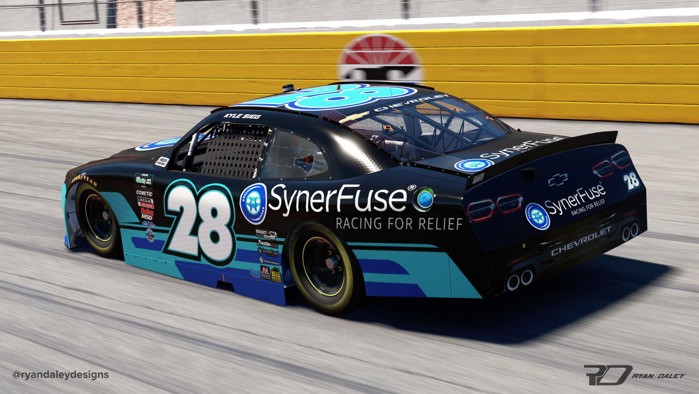 Preview of Official 2026 #28 Kyle Sieg Synerfuse No Num by Ryan Daley