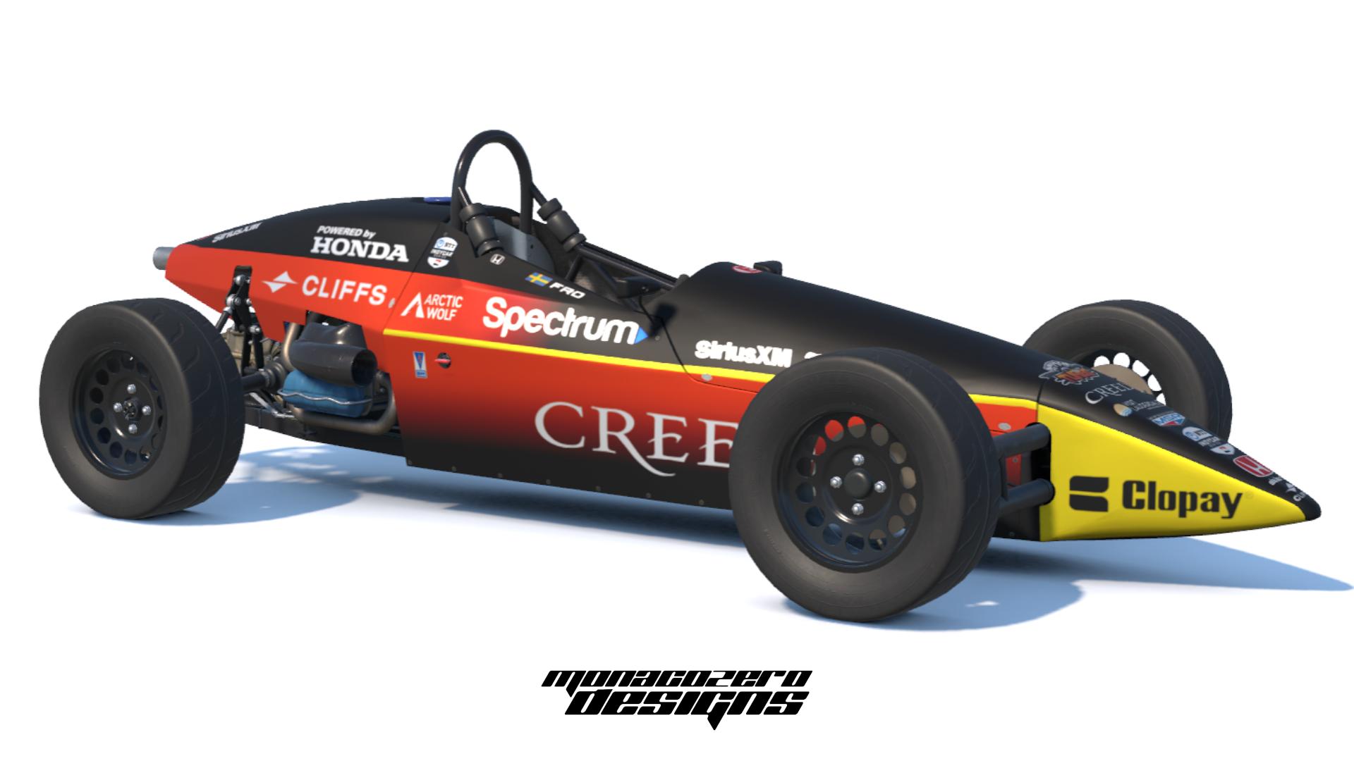 Preview of 2025 Felix Rosenqvist SiriusXM/Creed Indy 500 Formula Vee (No Number) by Thomas K.