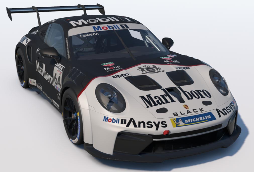 Preview of Marlboro Black Porsche 911 Cup (992.2) by Ronald Lawson2