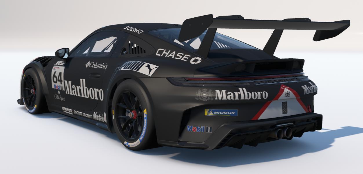 Preview of Marlboro Black Porsche 911 Cup (992.2) by Ronald Lawson2