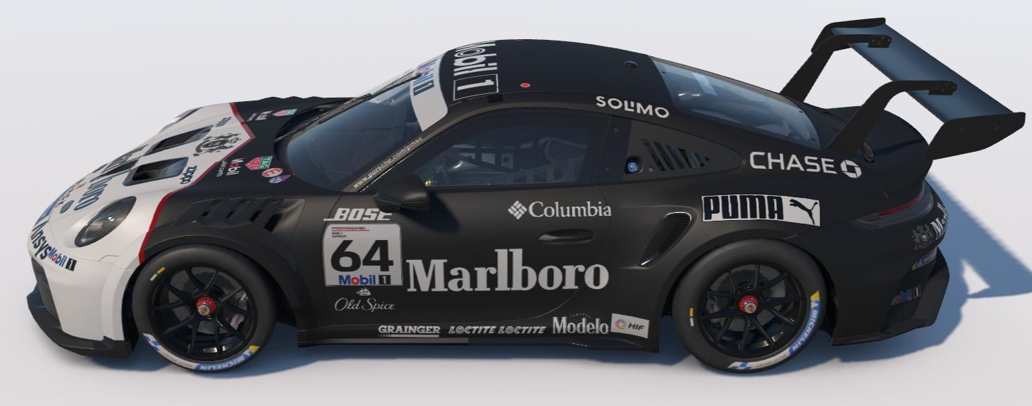 Preview of Marlboro Black Porsche 911 Cup (992.2) by Ronald Lawson2