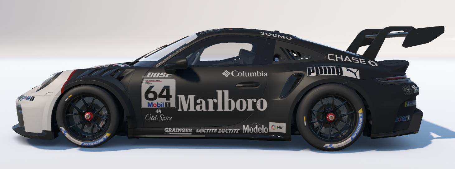 Preview of Marlboro Black Porsche 911 Cup (992.2) by Ronald Lawson2