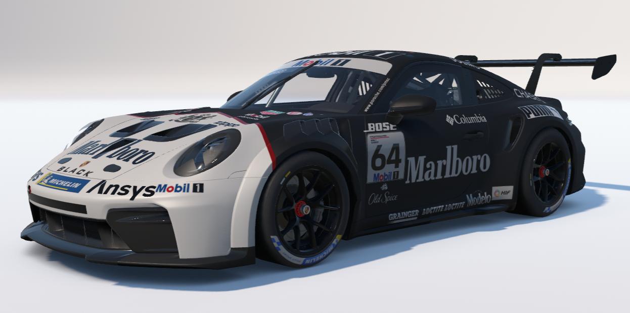 Preview of Marlboro Black Porsche 911 Cup (992.2) by Ronald Lawson2