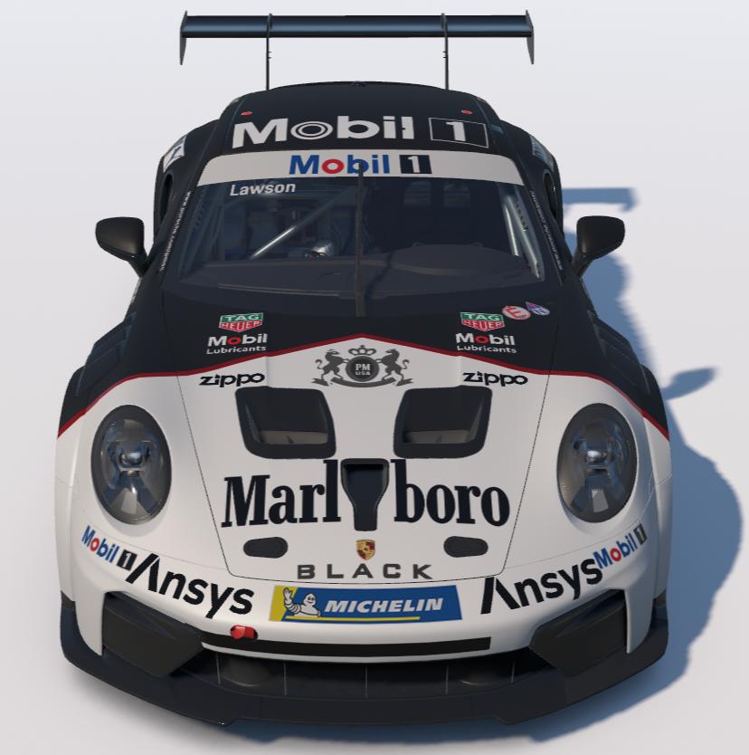 Preview of Marlboro Black Porsche 911 Cup (992.2) by Ronald Lawson2