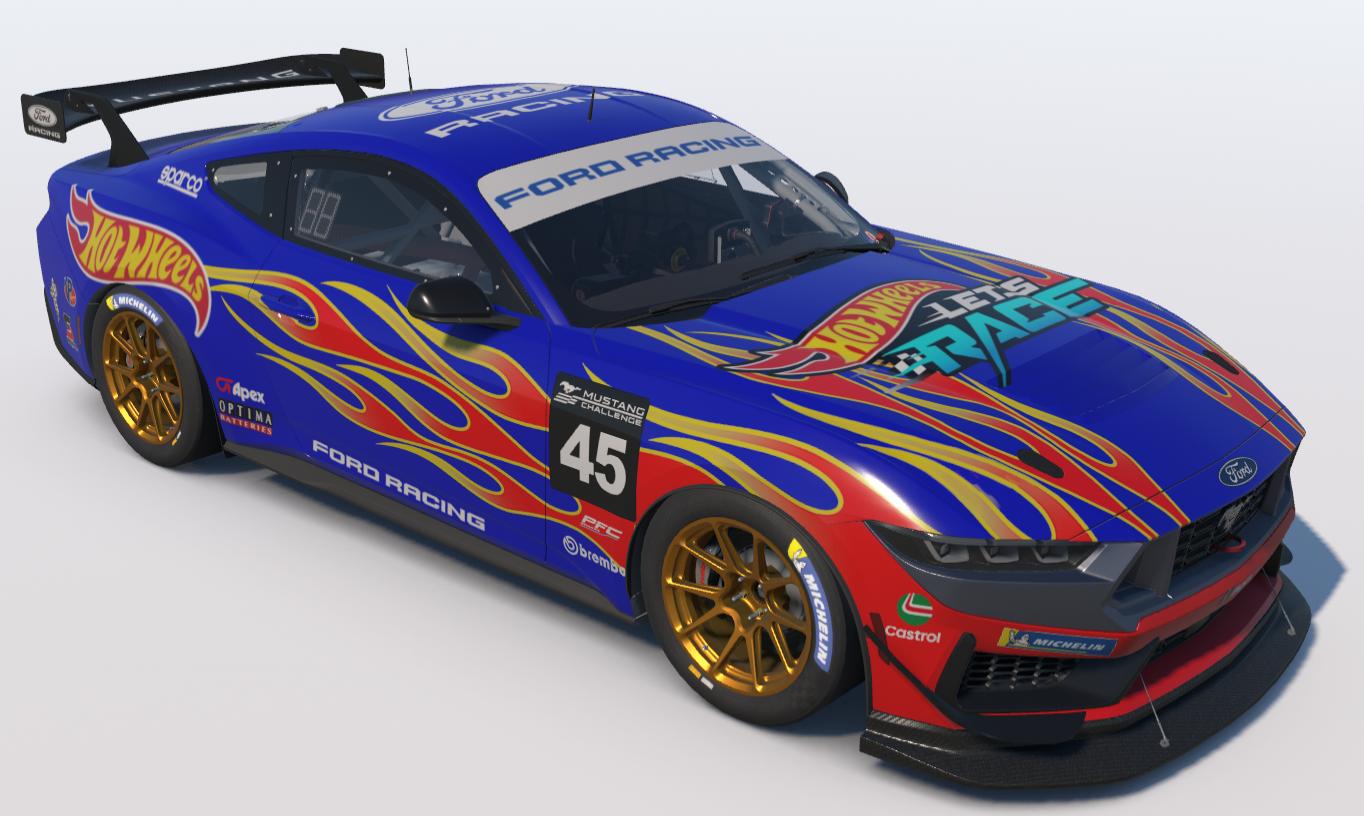 Preview of Hotwheels Mustang Challenge Mustang GT4 by Mike W.