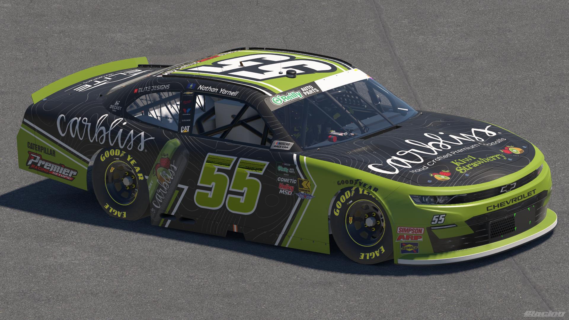 Nathan Yarnell - 2026 Carbliss Kiwi Strawberry by Jared W. - Trading Paints