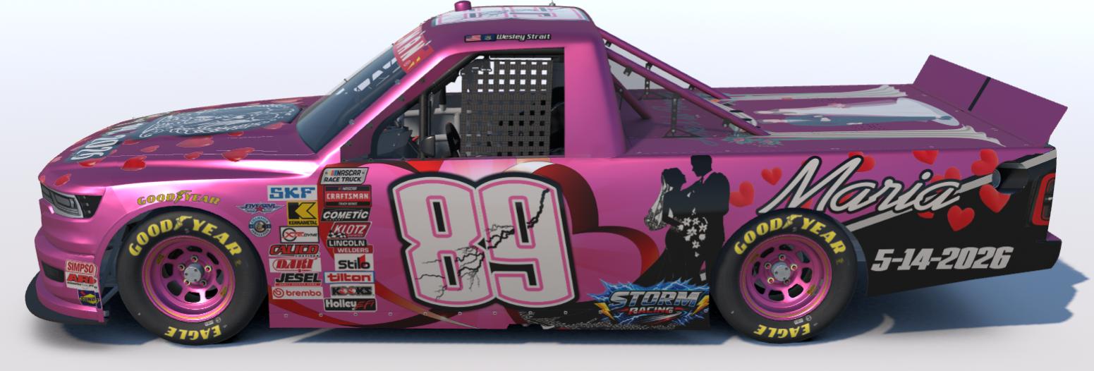 Preview of #89 Wedding 2026 Truck by Wesley Strait