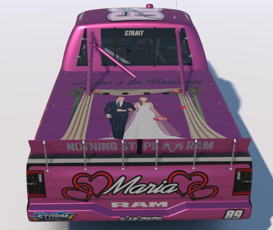 Preview of #89 Wedding 2026 Truck by Wesley Strait