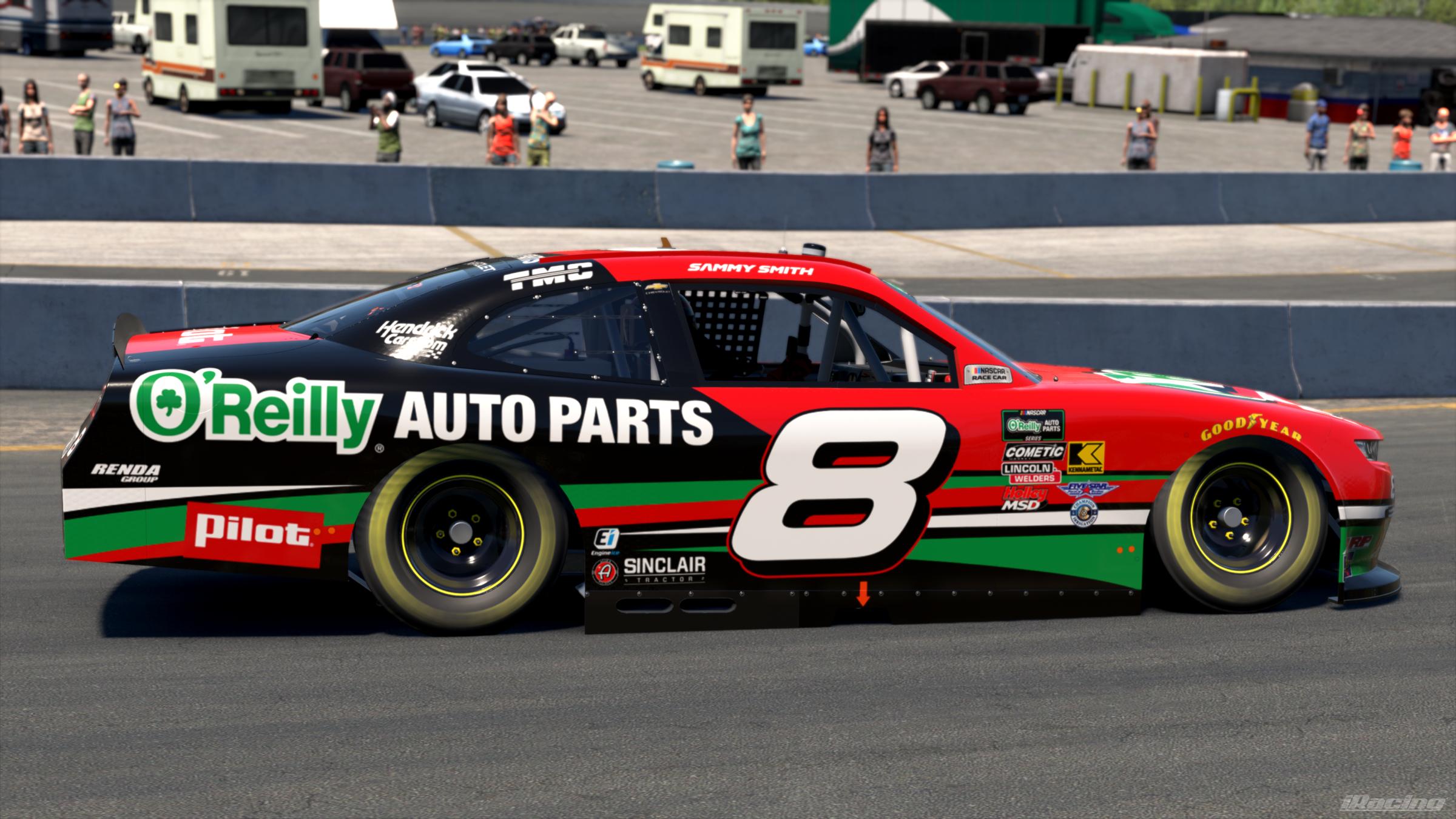 Preview of #8 Sammy Smith OReilly Auto Parts Concept by Vincent Giacalone