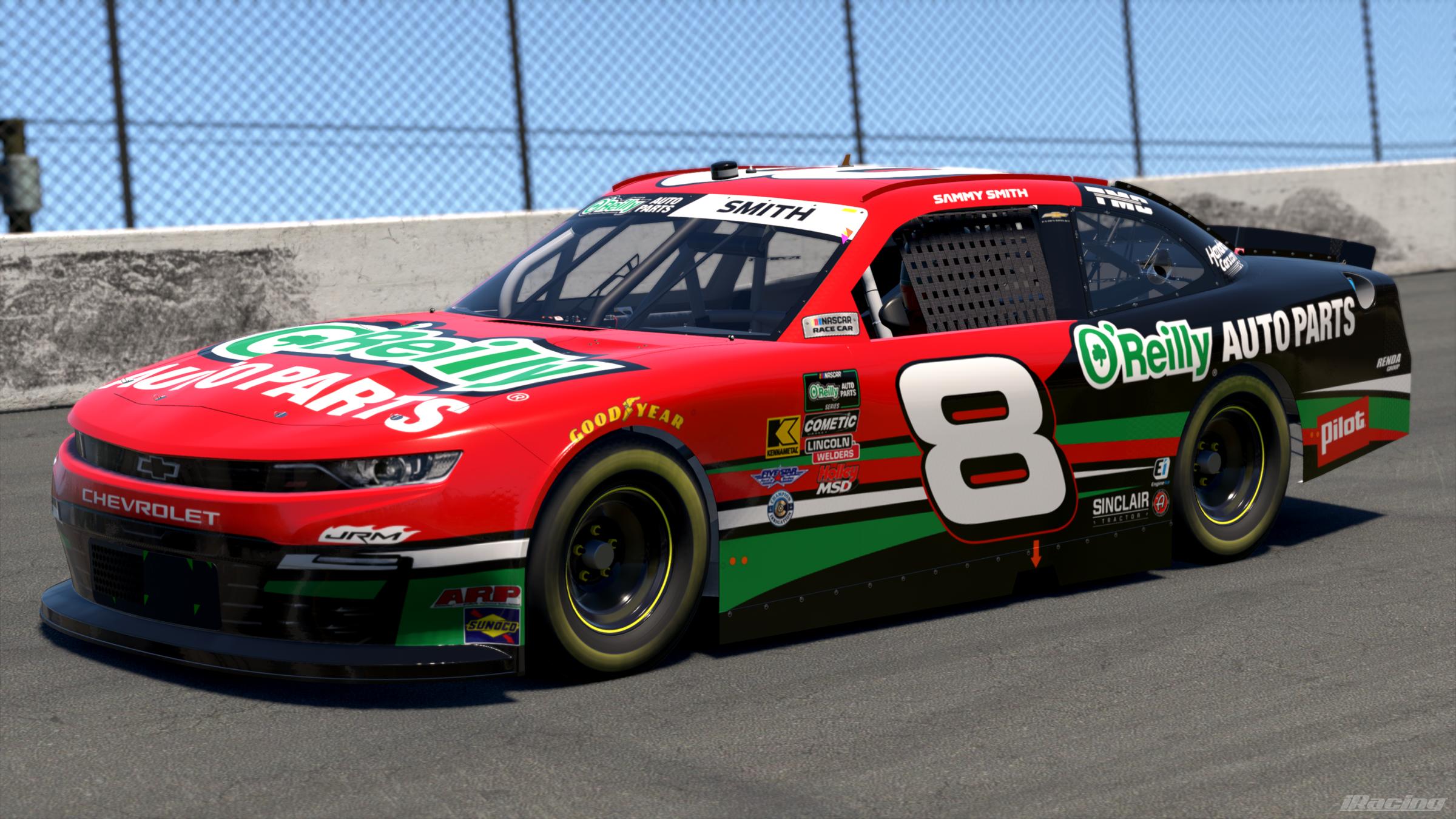 Preview of #8 Sammy Smith OReilly Auto Parts Concept by Vincent Giacalone