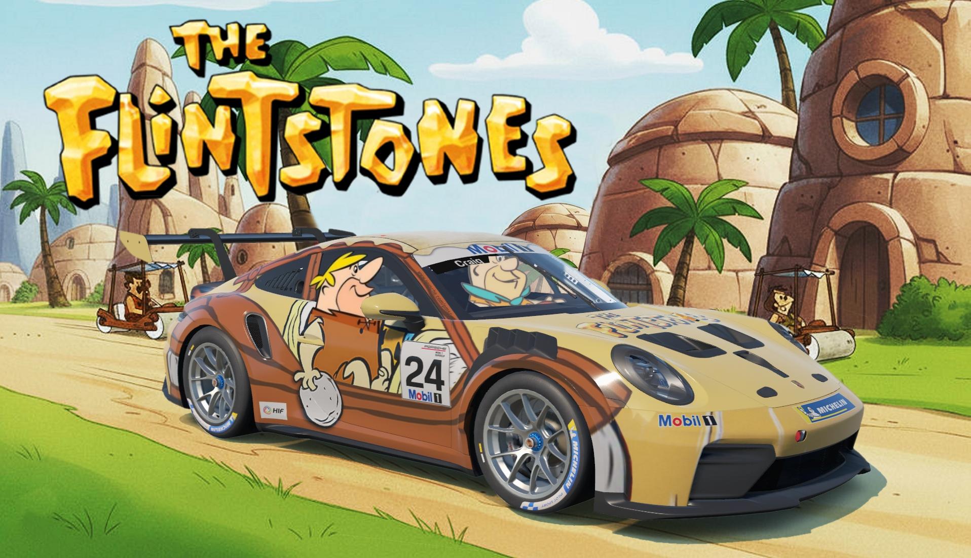 Preview of Porsche 992 2 Cup Flintstones by Don Craig