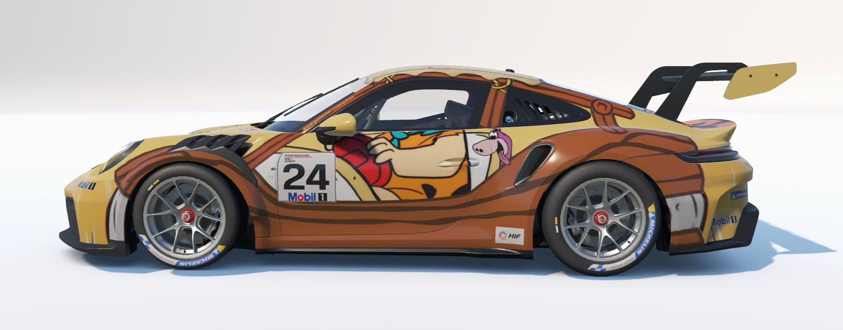 Preview of Porsche 992 2 Cup Flintstones by Don Craig