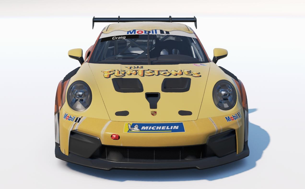 Preview of Porsche 992 2 Cup Flintstones by Don Craig