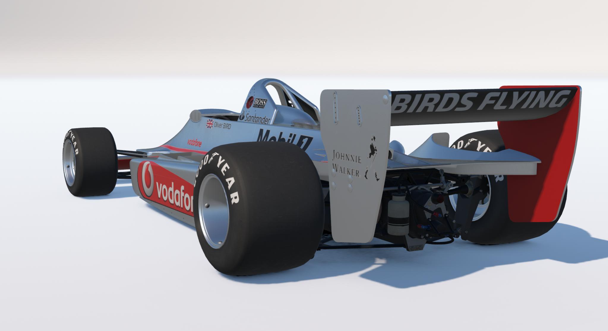 Preview of Vodafone McLaren fictional custom paint for Oliver Bird by Keith Archer