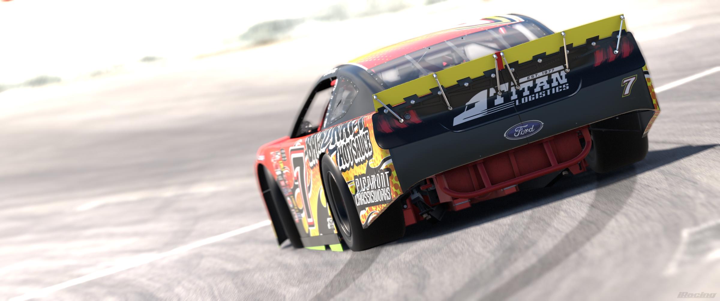 Preview of [UNSTAMPED] Backdraft Hot Sauce Ford Mustang by Guy Driggers