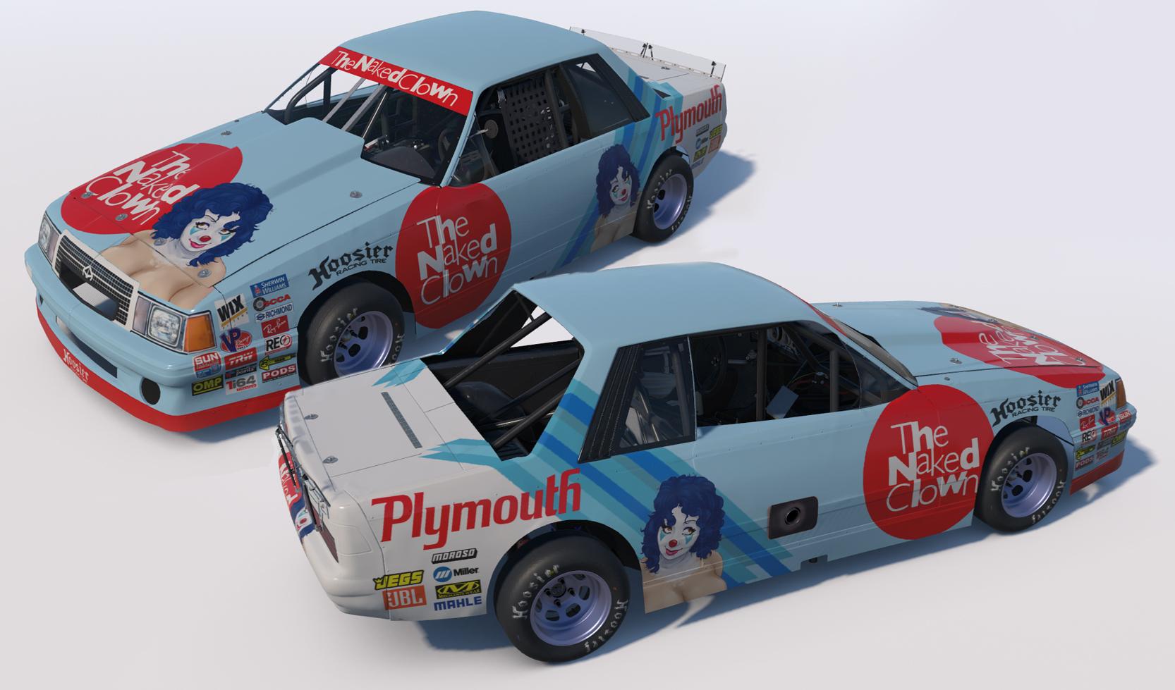Preview of Mini Stock Naked Clown by Clyde Coman
