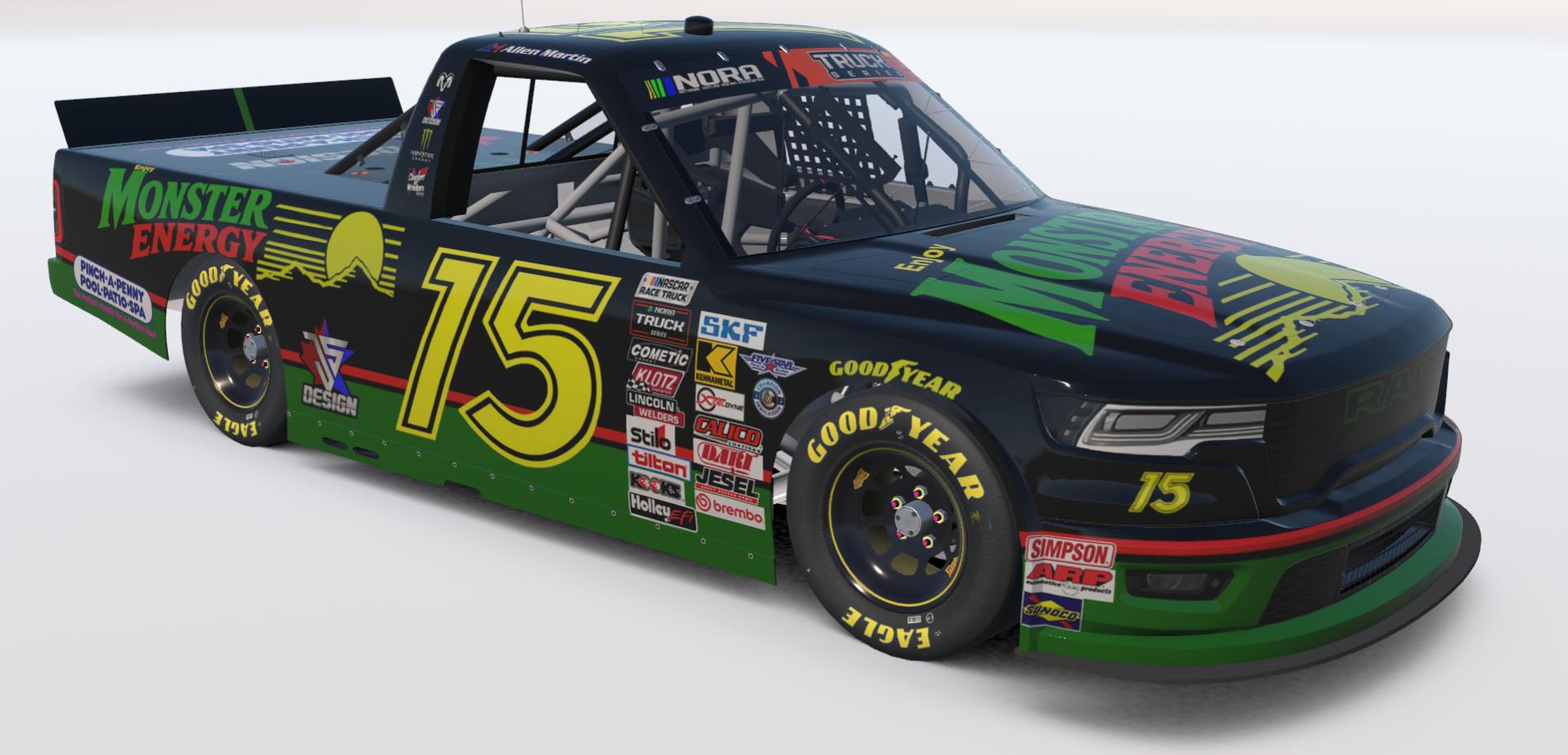 Preview of #15 Monster Energy Throwback Scheme by Jordan S.