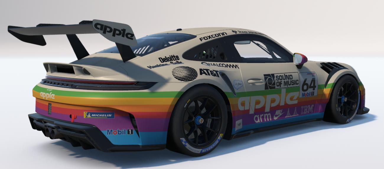 Preview of 1970s Apple Inc. Porsche 911 Cup (992.2) by Ronald Lawson2