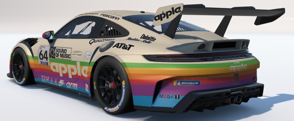 Preview of 1970s Apple Inc. Porsche 911 Cup (992.2) by Ronald Lawson2