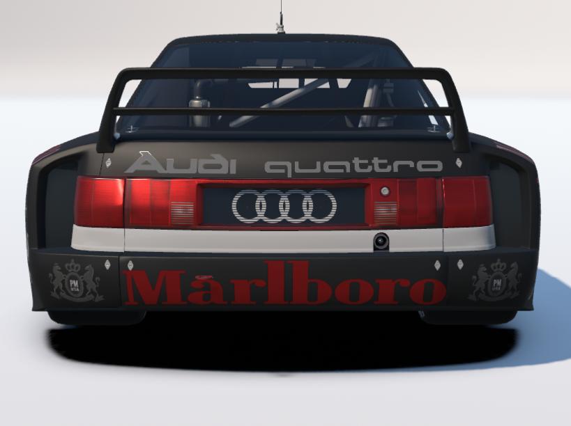 Preview of Marlboro Black Audi 90 GTO by Ronald Lawson2