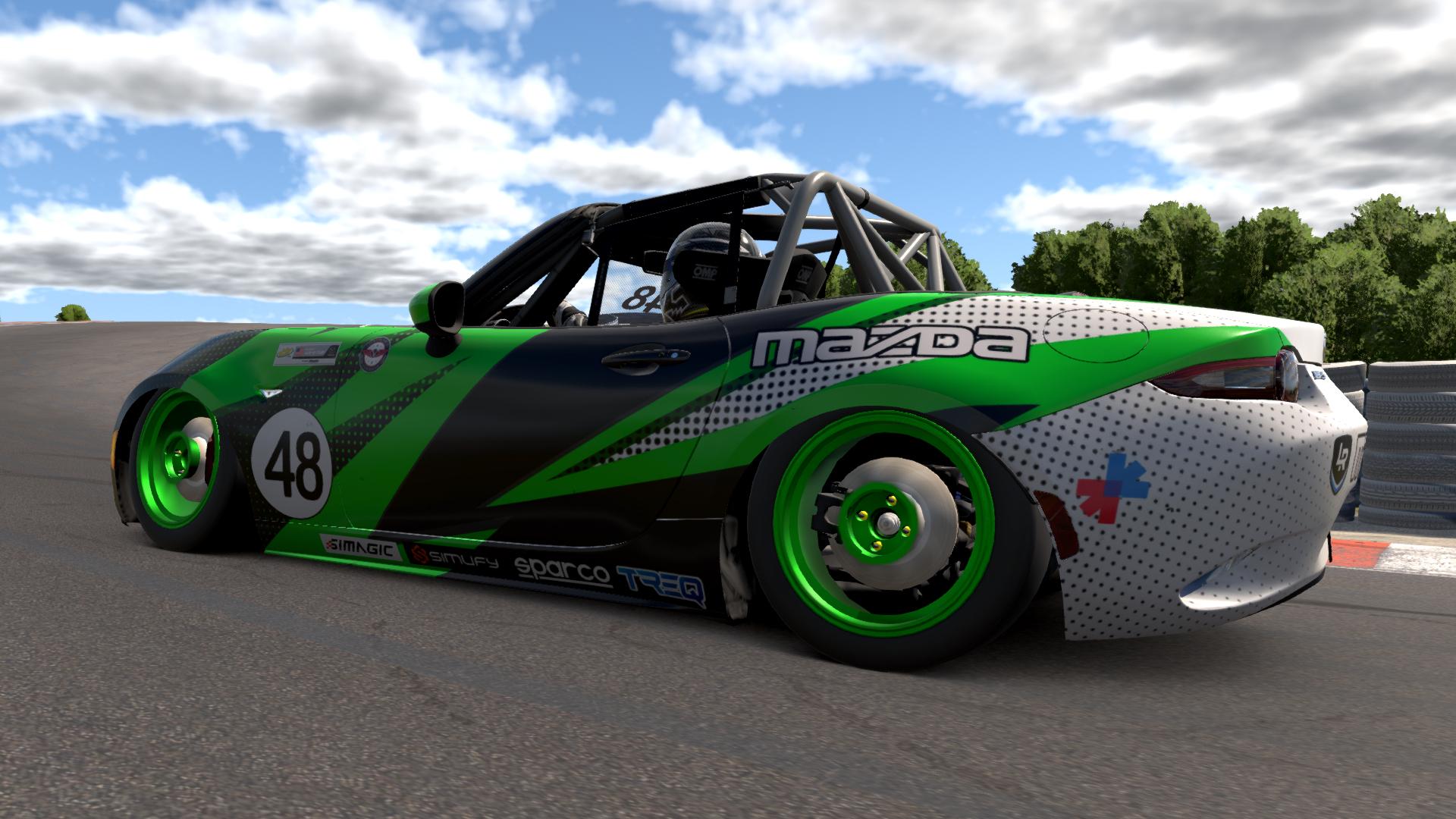 Preview of Green/Black/White Halftones - Global Mazda MX-5 Cup by Óscar D.