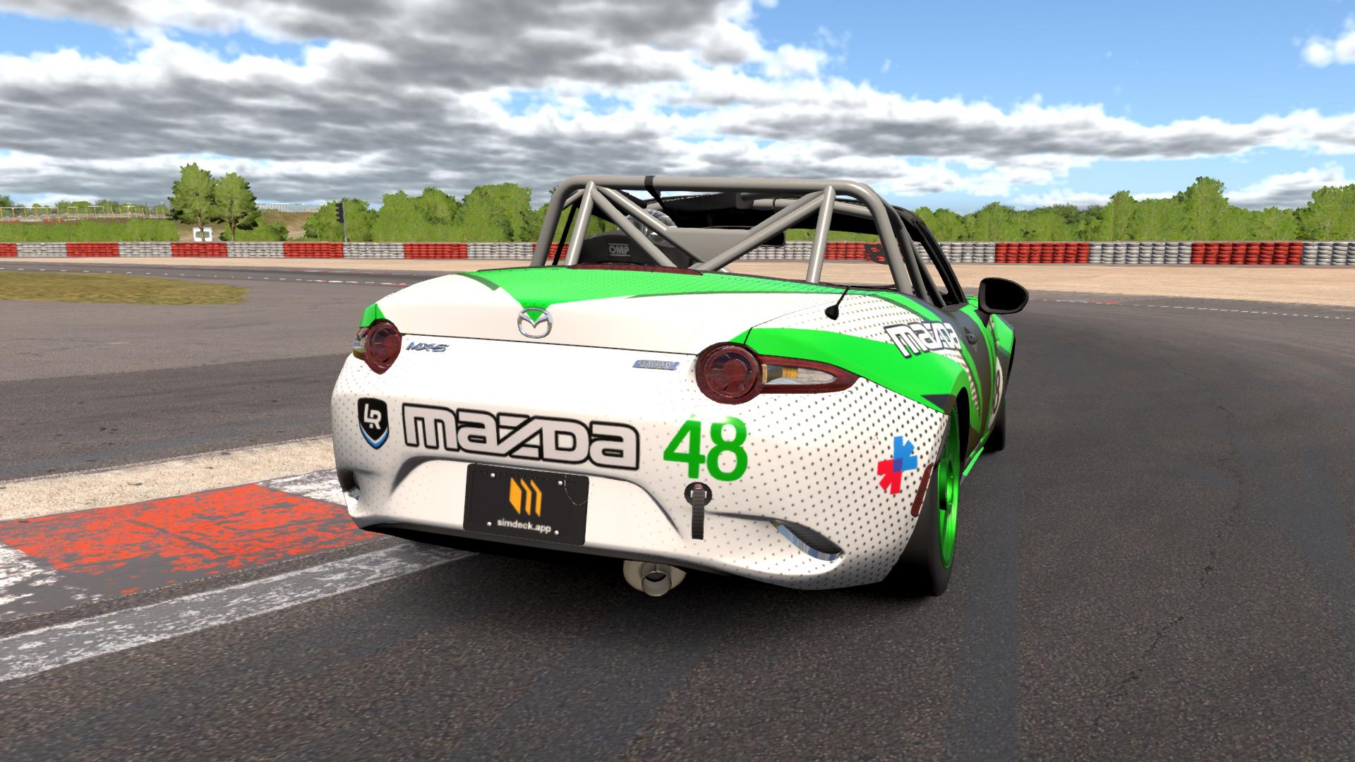 Preview of Green/Black/White Halftones - Global Mazda MX-5 Cup by Óscar D.