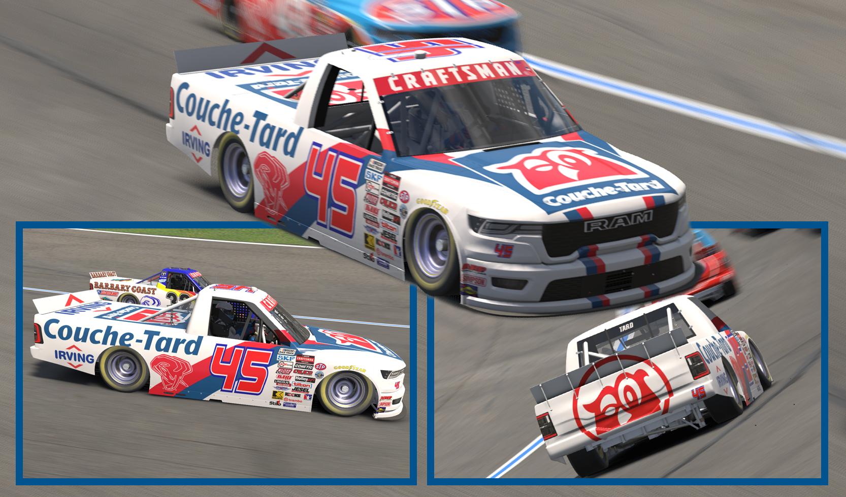 Preview of Nascar Truck Ram Couche Tard by Clyde Coman