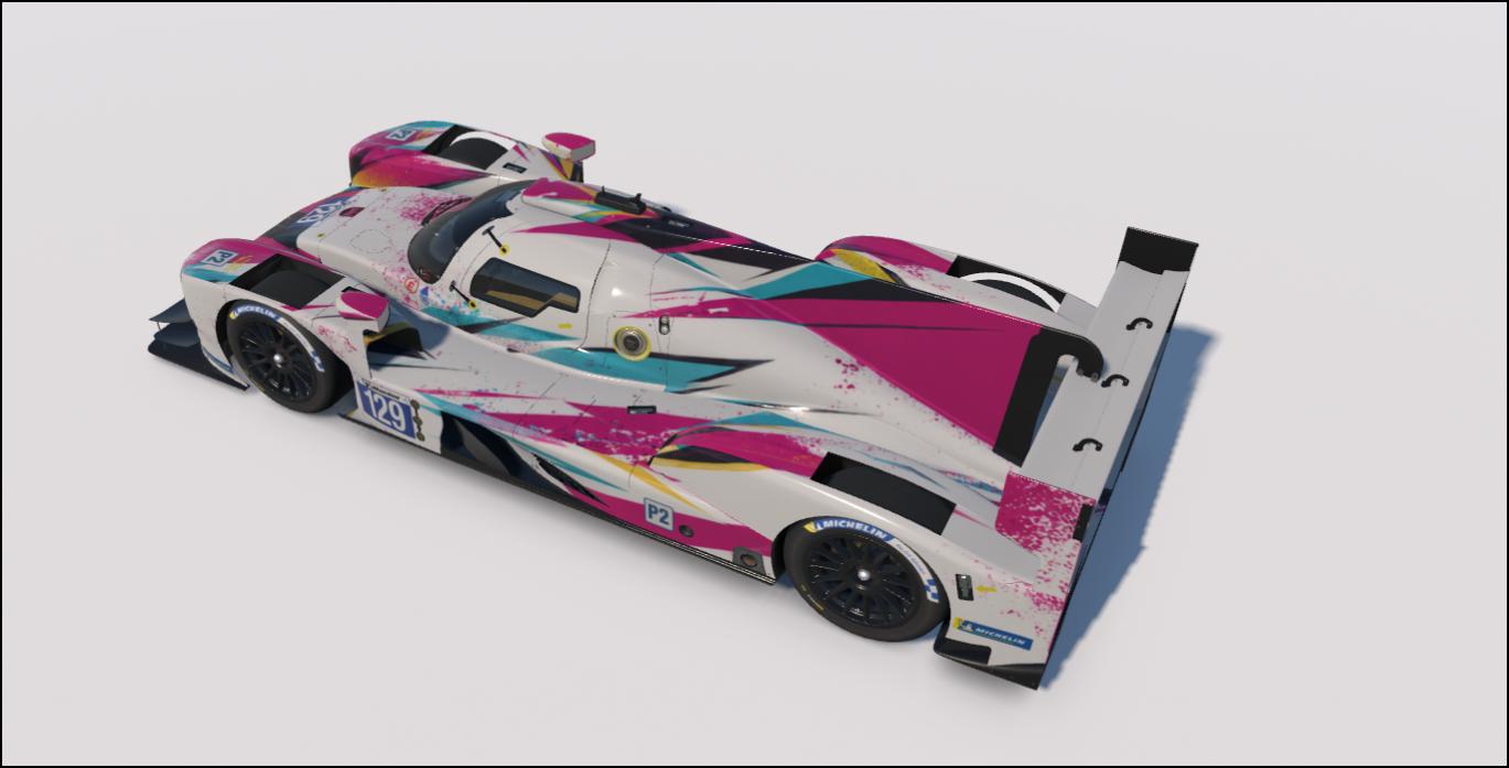 Asymmetrical 90s Style Art Car by Mike Sommer - Trading Paints